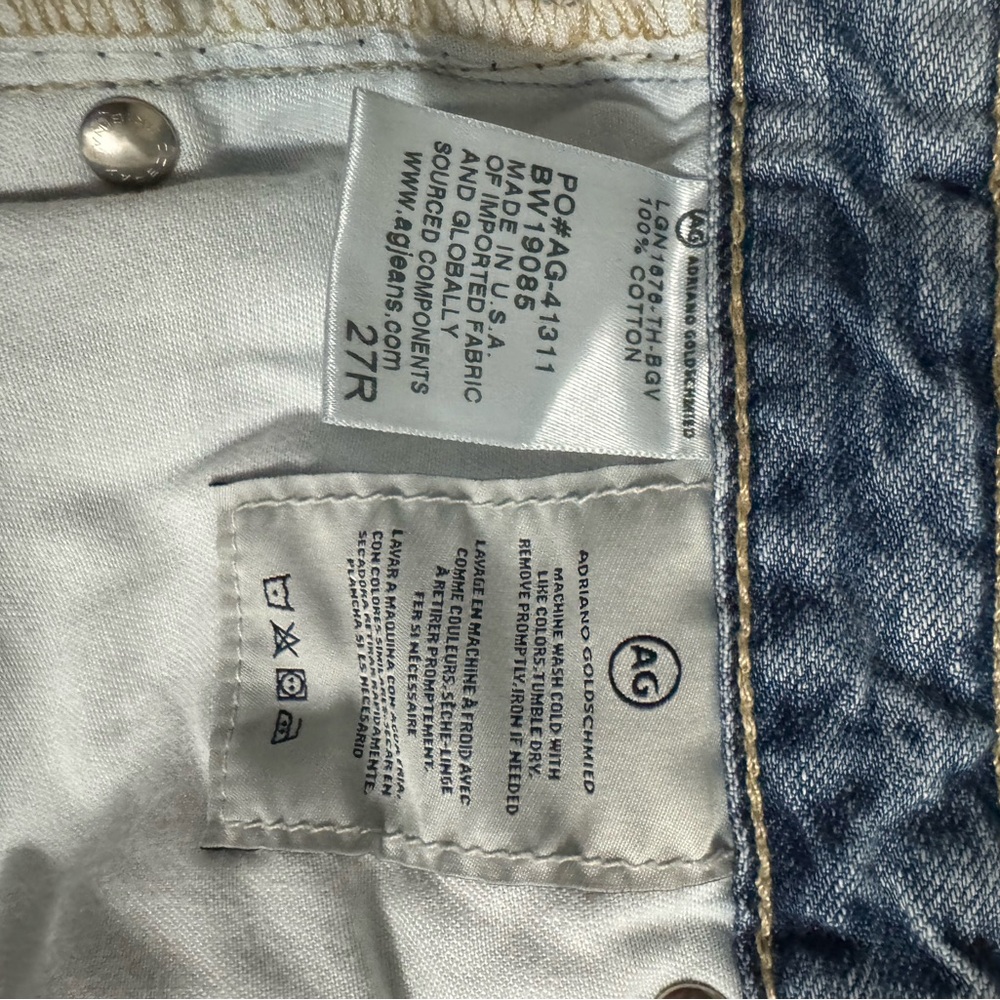 AG Adriano Goldschmied The Phoebe Jeans Sise 27R - Picture 5 of 5